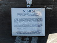 N134LM @ CMA - 1955 Beech T-34A MENTOR, Continental IO-520-B 285 Hp upgrade, data - by Doug Robertson