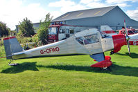 G-CFWO @ EGBD - Maverick on build at Derby Eggington - by Terry Fletcher