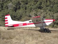 ZK-CGG - CGG August 10 remote mountain NZ airstrip - by Dave Sarginson