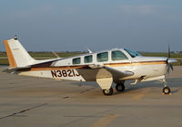 N3821J @ KDEC - Parked at Decatur, Illinois.  Champaign, Illinois owner. - by Doug Wolfe