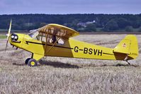 G-BSVH - 1946 Piper PIPER J3C-65 (MODIFIED), c/n: 15360 at Abbots Bromley Fly-In - by Terry Fletcher
