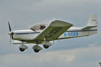 G-CCED - 2003 Reynolds Rp ZENAIR CH 601UL, c/n: PFA 162A-13946 arriving at Abbots Bromley Fly-In - by Terry Fletcher