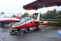 XP516 - Folland (Hawker Siddeley) Gnat T1 at the Farnborough Air Science Trust - by Ingo Warnecke