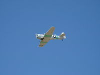 N540GM @ CMA - North American SNJ-4, P&W R-1340 Wasp 600 Hp, flyover - by Doug Robertson