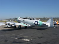 N540GM @ CMA - North American SNJ-4, P&W R-1340 Wasp 600 Hp, beautiful airplane - by Doug Robertson