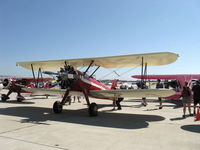 N66711 @ CMA - 1941 Boeing Stearman IB75A, Jacobs R-755 B2 275 Hp - by Doug Robertson