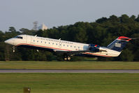 N461AW @ ORF - US Airways Express (Air Wisconsin) N461AW departing RWY 5 en route to Philadelphia Int'l (KPHL) as Flight AWI3581.