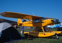 N3993Z @ KOSH - Piper PA-18-150 - by Mark Pasqualino