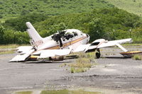 N401HW @ TFFG - Cessna 401A, c/n: 401A0045 - by Trevor Toone