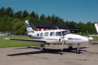 OH-PNB @ ESOW - Finnish Piper Navajo at Västerås Hässlö airport, Sweden
