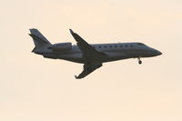 N134AX @ KDPA - Gulfstream G-200, N134AX on approach 2L KDPA. - by Mark Kalfas