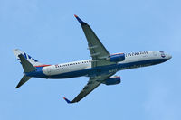 TC-SNP @ LOWL - SunExpress Boeing B737-8HC departure to AYT/LTAI