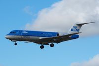 PH-KZV @ EGSH - Landing at Norwich. - by Graham Reeve