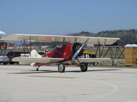 N645H @ CMA - 1929 Curtiss-Wright TRAVEL AIR E-4000, Lycoming R-680 upgrade, taxi - by Doug Robertson