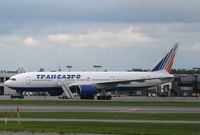 EI-UNV @ SYR - B.777-200 of Trans Aero seen at Syracuse of all places! - by Duncan Kirk