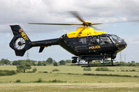 G-NEAU @ X5FB - Eurocopter EC-135T-2 (UK Police Force) at Fishburn Airfield, UK in July 2010. - by Malcolm Clarke