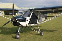 G-CEII @ X5FB - Medway SL 80 Executive at Fishburn Airfield, UK in October 2009. - by Malcolm Clarke