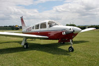 G-BIDI @ X5FB - Piper PA-28R-201 Cherokee Arrow lll at Fishburn Airfield in July 2010. - by Malcolm Clarke