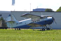HR-ARK @ ENW - Shot through chain-link fence, long distance - by Glenn E. Chatfield