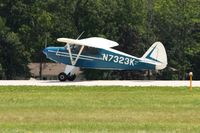 N7323K @ OSH - Departing Airventure 2010 - Oshkosh, Wisconsin - by Bob Simmermon