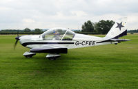 G-CFEE @ EGKH - SHOT AT HEADCORN - by Martin Browne