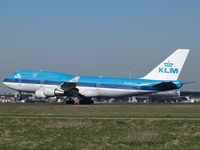 PH-BFS @ EHAM - Take off the Kaagbaan - by Willem Goebel