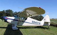 N9457K @ IA27 - Stinson 108-2 - by Mark Pasqualino