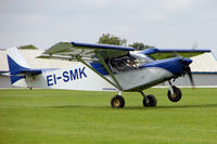 EI-SMK @ EGBK - Homebuild CH 701, c/n: 7-3551 departs from the 2010 LAA National Rally at Sywell