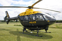 G-NEAU @ X5FB - Eurocopter EC-135T-2 (UK Police Force) at Fishburn Airfield, UK in July 2010. - by Malcolm Clarke