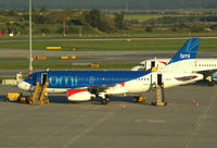 G-DBCE @ LOWW - bmi Airbus A-319 - by Thomas Ranner