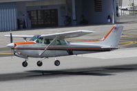N6253R @ KSMO - Landing SMO - by Mick West