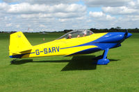 G-SARV @ EGBK - 2002 Aston Sn VANS RV-4, c/n: PFA 181-12606 at 2010 LAA National Rally