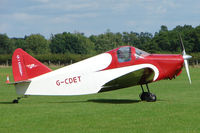 G-CDET @ EGBK - 1940 Culver Aircraft Corporation CULVER LCA CADET, c/n: 129 at 2010 LAA National Rally - by Terry Fletcher