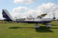 G-UZUP @ EGBR - Aerotechnik EV-97 Eurostar at Breighton Airfield's Summer Madness All Comers Fly-In in August 2010. - by Malcolm Clarke