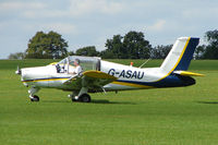 G-ASAU @ EGBK - 1962 Morane Saulnier MS.880B, c/n: 179 at 2010 LAA National Rally