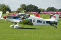 G-BHEG @ EGBK - 1964 Societe Aeronautique Normande JODEL D150, c/n: 46 at 2010 LAA National Rally