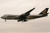 9V-SFL @ LHR - Singapore Airlines Cargo