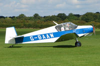 G-BAAW @ EGBK - 1956 Ets Valladeau JODEL D119, c/n: 366 at 2010 LAA National Rally