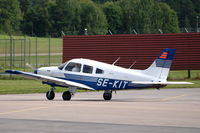 SE-KIT @ ESSL - Taxying out on its home base,  Linköping City Airport.