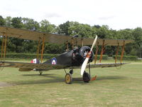 G-ADEV @ EGTH - Shuttleworth Collection , July 2010 , Old Warden Airport - by Henk Geerlings