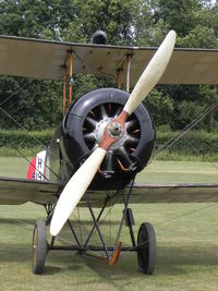 G-ADEV @ EGTH - Shuttleworth Collection , July 2010 , Old Warden Airport - by Henk Geerlings