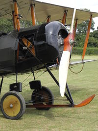 G-ADEV @ EGTH - Shuttleworth Collection , July 2010 , Old Warden Airport - by Henk Geerlings