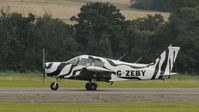 G-ZEBY @ EGSU - G-ZEBY departing IWM Duxford Battle of Britain Air Show Sep. 2010