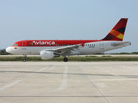 N422AV @ TNCC - Avianca A 319-115 (4200) N422AV @ TNCC / CUR - by John van den Berg - C.A.C