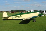 G-APBO @ EGBK - 1960 Roche F DRUINE D.5 TURBI, c/n: PFA 229 at 2010 LAA National Rally