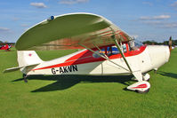 G-AKVN @ EGBK - 1946 Aeronca Aircraft Corporation AERONCA 11AC, c/n: 11AC-469 taken at 2010 LAA National Rally