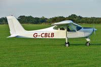 G-CBLB @ EGBK - 2002 Lomas Ma TECNAM P92-EM ECHO, c/n: PFA 318-13770 at 2010 LAA National Rally