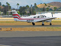 N101GK @ KCCR - 1979 Piper PA-28RT-201T departing for KPRB - note antennae under fuselage - by Steve Nation