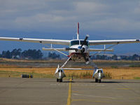 N736WD @ KAPC - Float-equipped 2005 Cessna 2008 taxis in @ Napa, CA - by Steve Nation