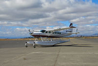 N736WD @ KAPC - Float-equipped 2005 Cessna 2008 arriving @ Napa, CA - by Steve Nation